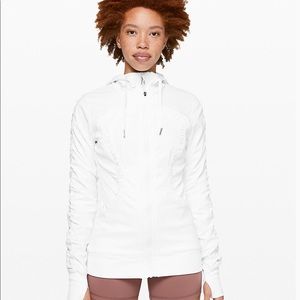 Lululemon Dance Studio Jacket, White, Size 10